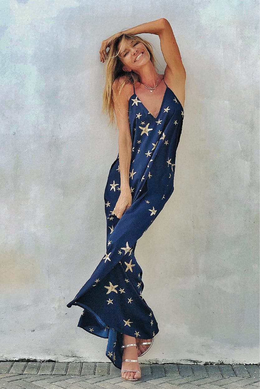 Tara Blue Starfish Dress