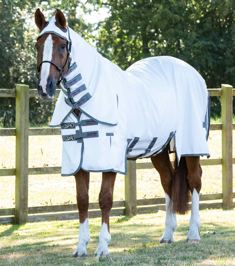 PREMIER EQUINE Buster Stay-Dry Super Lite Fly Rug with surcingles