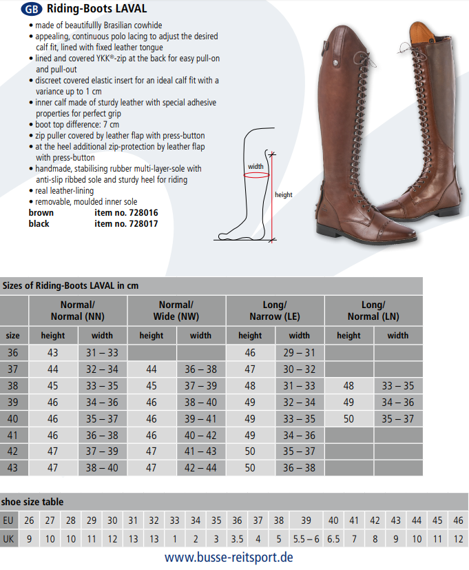 BUSSE Riding-Boots LAVAL – EQCLUSIVE LTD