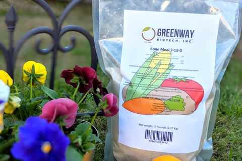 Greenway biotech bone meal fertilizer for vegetable gardens