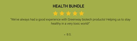 five star review greenway biotech health bundle with msm powder, magnesium chloride powder and magnesium oil