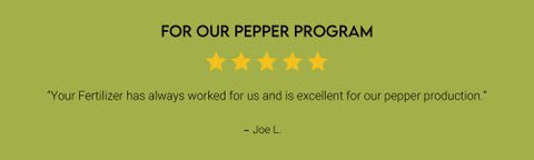 five star review greenway biotech pepper and herb fertilizer