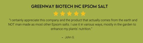 five star review greenway biotech Epsom Salt