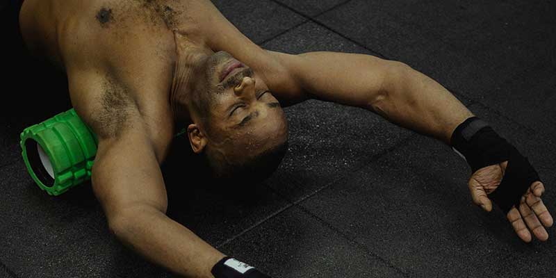 Foam roller espalda