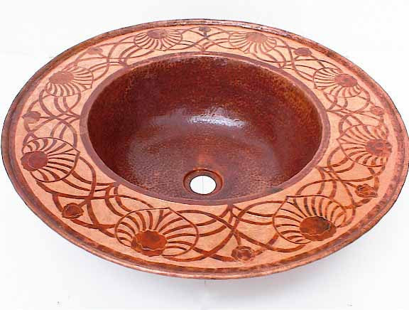 copper glass bathroom sinks