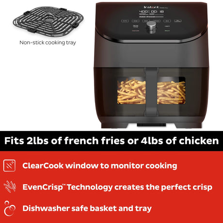 Introducing the new Vortex Slim Air Fryer - our #1 quietest air