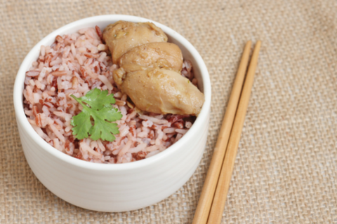 chicken and brown rice