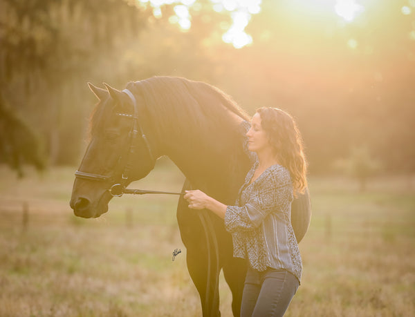 Dr. Sara Perkins, distributor of premium organic horse supplements from Equina