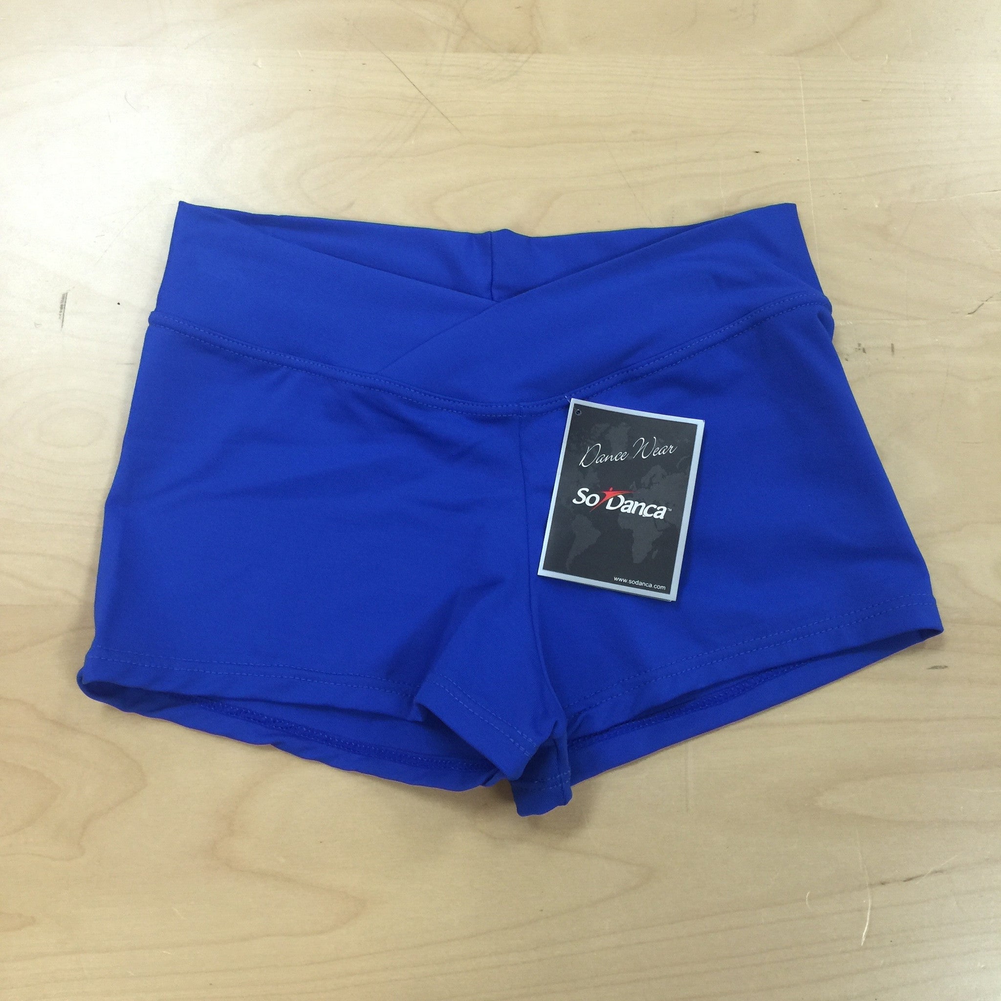 Adult V-Cut Short D-257 (Blue) Adult Large – Dancer's Wardrobe