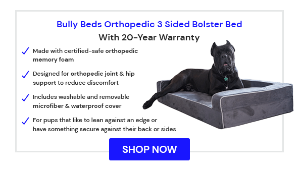 Orthopedic 3 Sided Bolster Bed