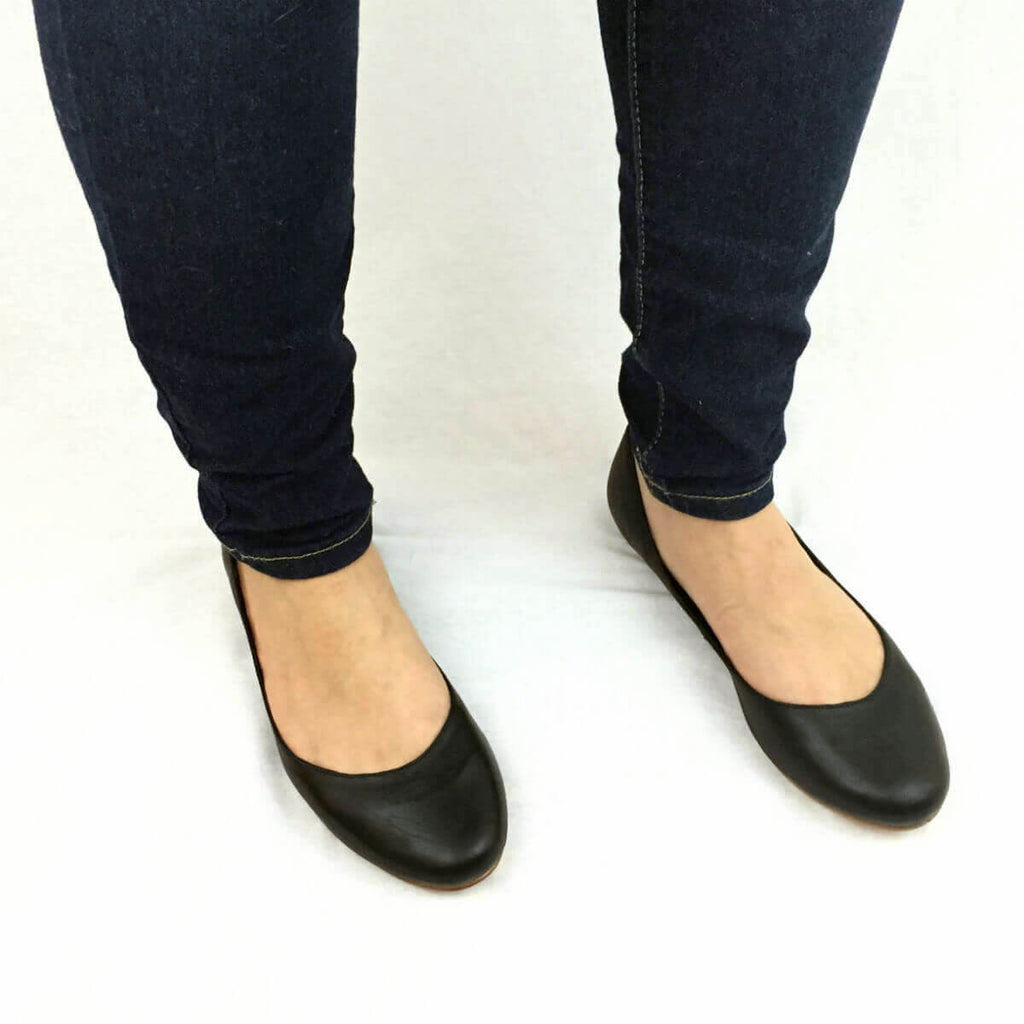 black flats for women