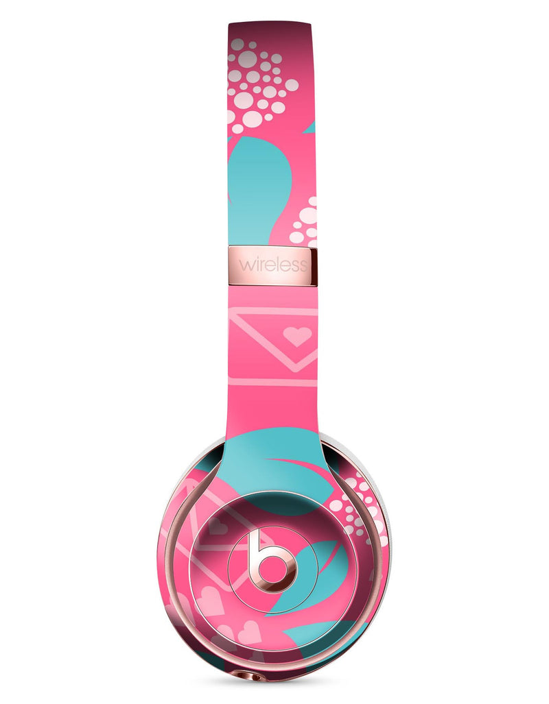 beats solo 3 wireless hot pink