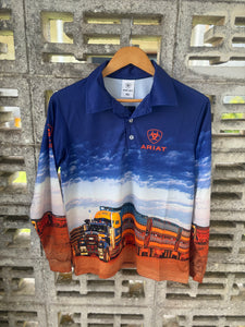 Ariat Boys Chopper LS Fishing Shirt - Clermont Agencies