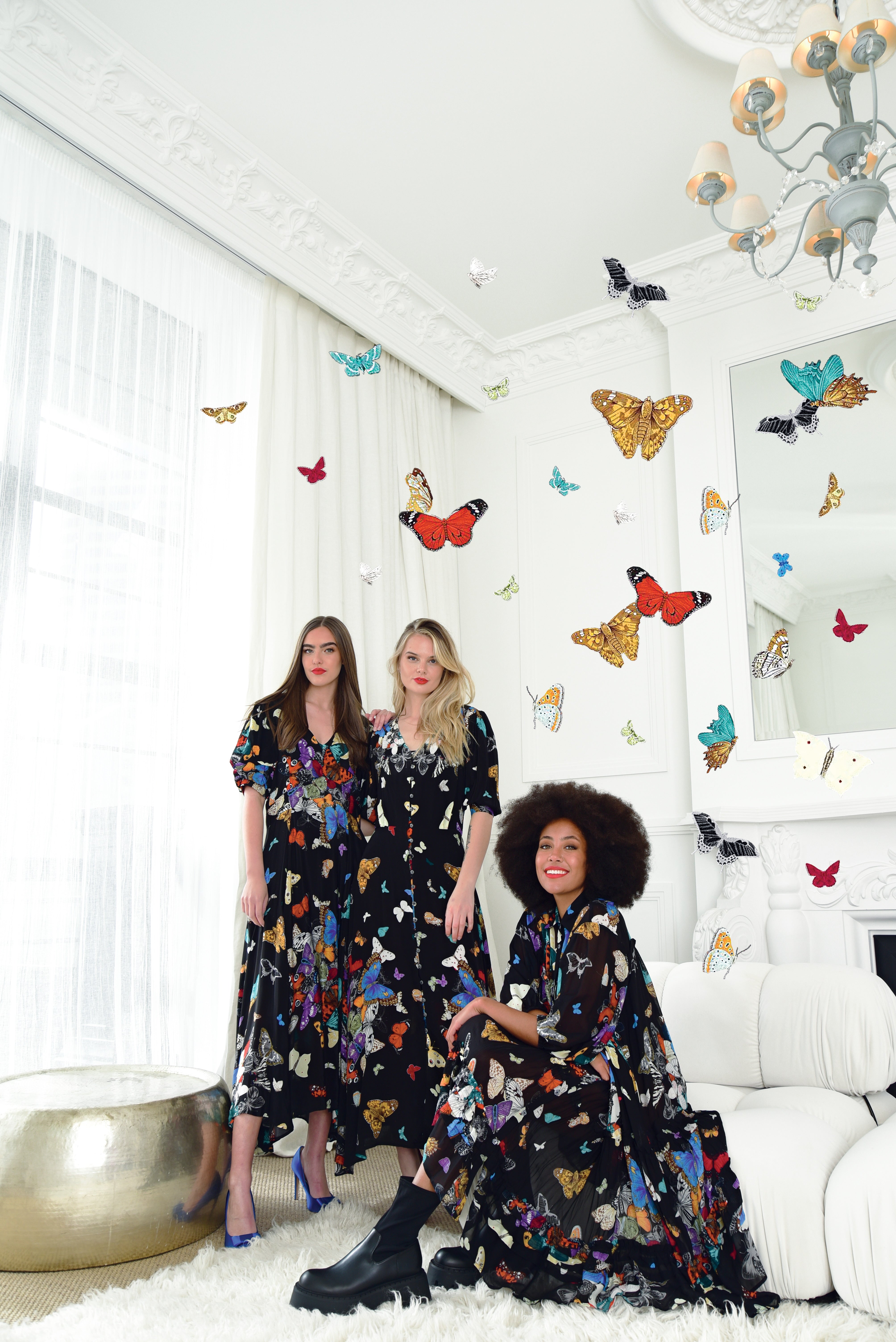 Curate - Treat Yourself Dress - Butterflies