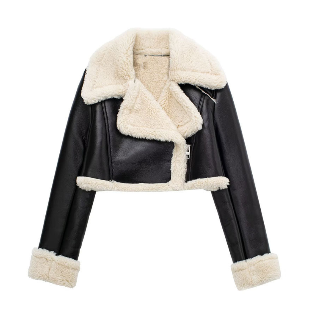 Lunardo Elegante Leren Jas details