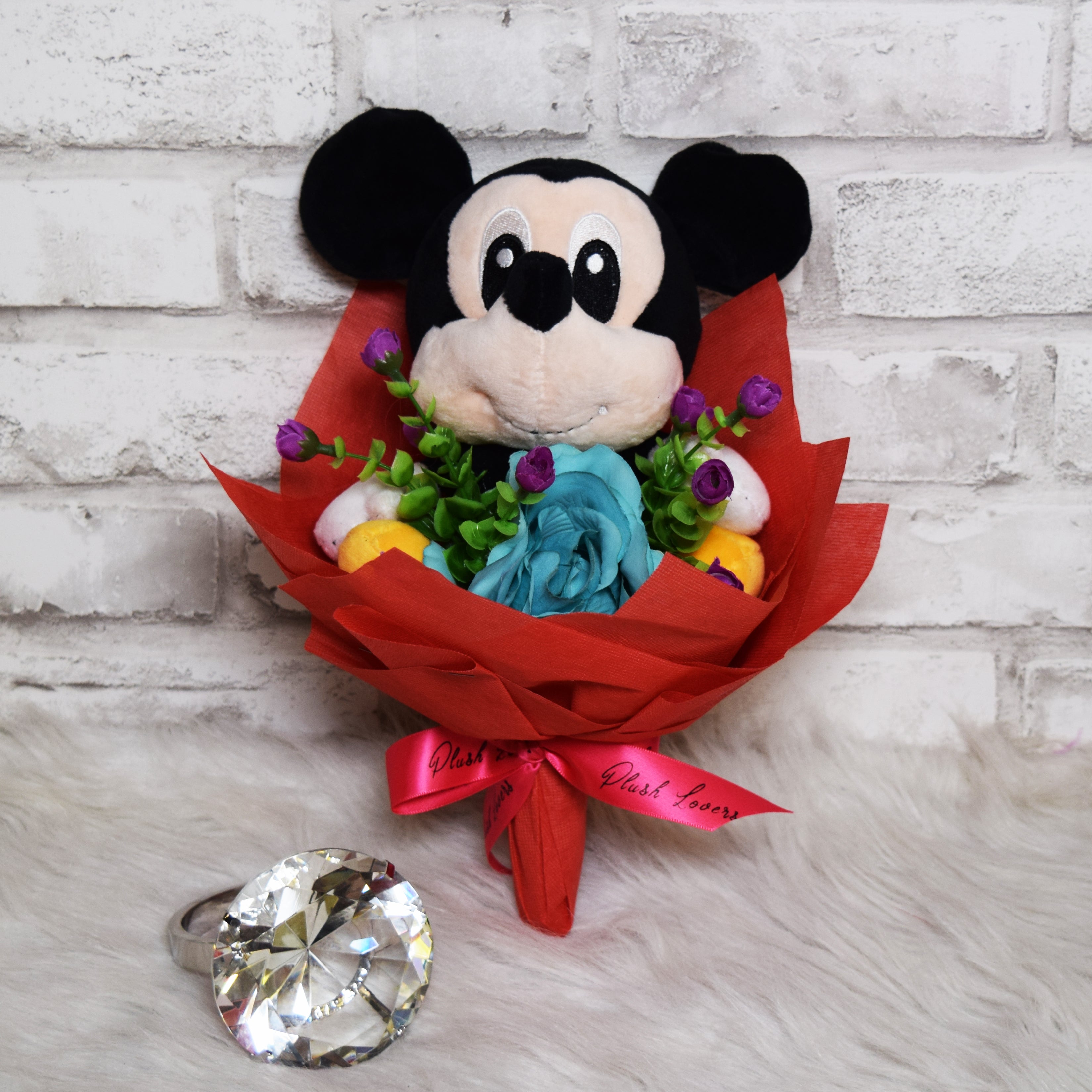 disney plush bouquet