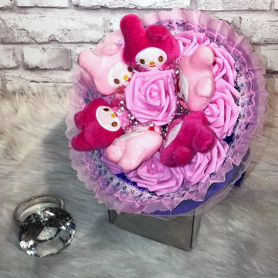 Melody Round Bouquet Mmr03c Plush Lovers