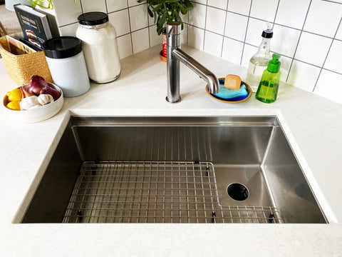 workstation sink for 33 inch base cabinet