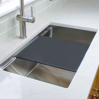 33 Workstation Sink - 8 Depth - Single Bowl - Reversible (5LS33c-8) –  Create Good Sinks