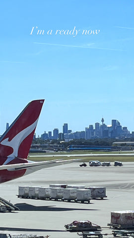 Waiting to leave sydney