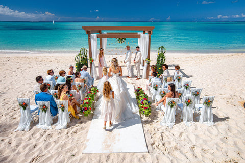 Turks and Caicos Beach Wedding