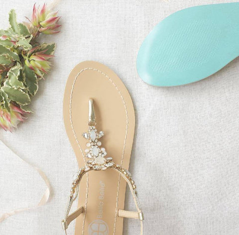 Beach Wedding Outfit Sandals