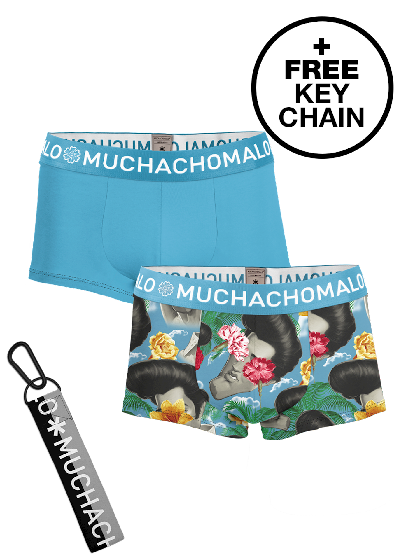 Heren 2-pack trunks King of Rock & Roll