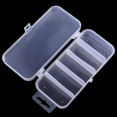 10 Compartments Mini Fishing Tackle Box Fish Lures Hooks Baits Plastic –  outdoorvisitor