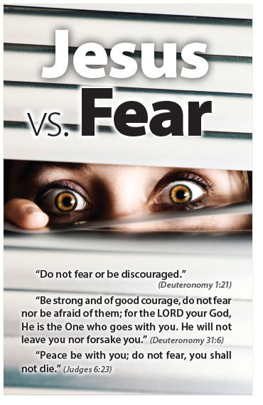 Jesus Vs Fear Nkjv Moments With The Book