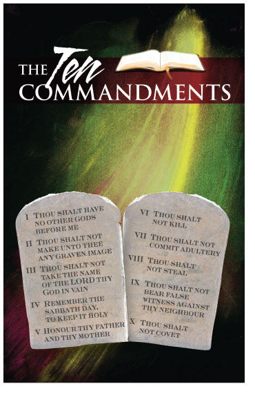 The Ten Commandments Nkjv Moments With The Book