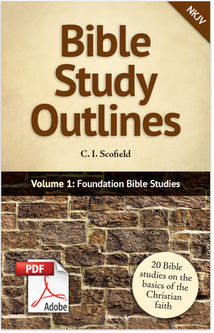 Bible Study Outlines (Printable eBook) – Moments With The Book