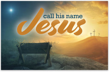 Mini Gospel Tract Call His Name Jesus Moments With The Book