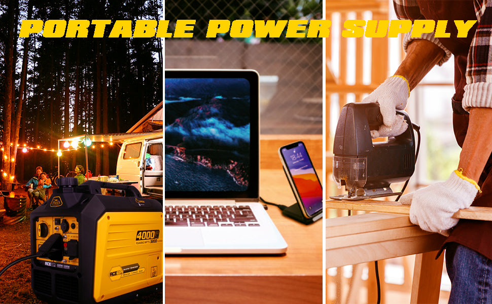 4000 Watt Portable Inverter Generator