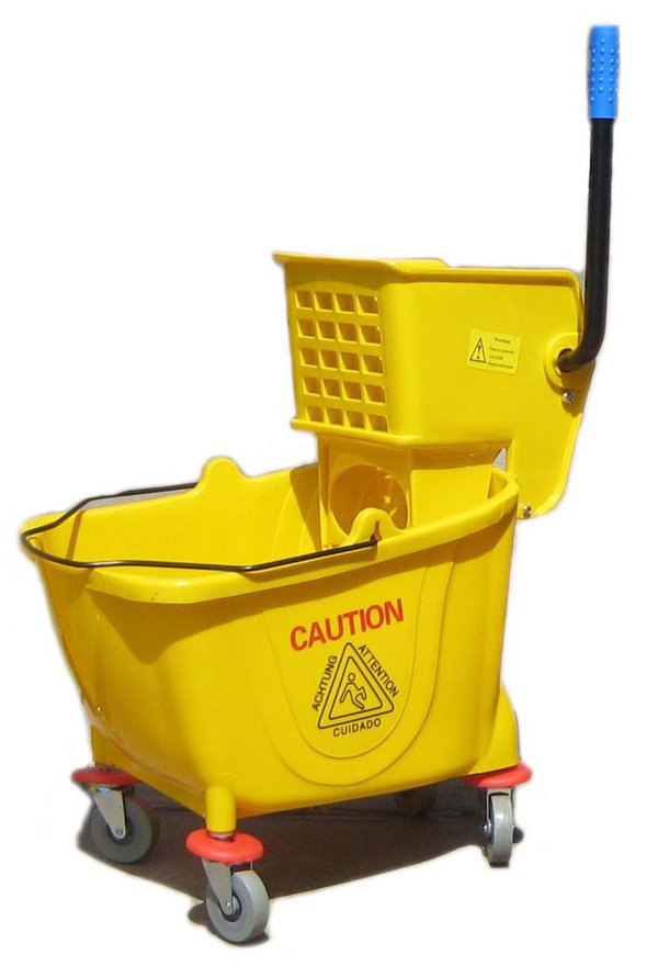 (CE-00XX) Mop Bucket with Wringer 23qt. or 35 qt.