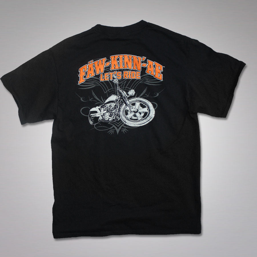 Let's Ride - FAWKINNAE Men's Pinstripe T-shirt – Fawkinnae Sportsman's ...