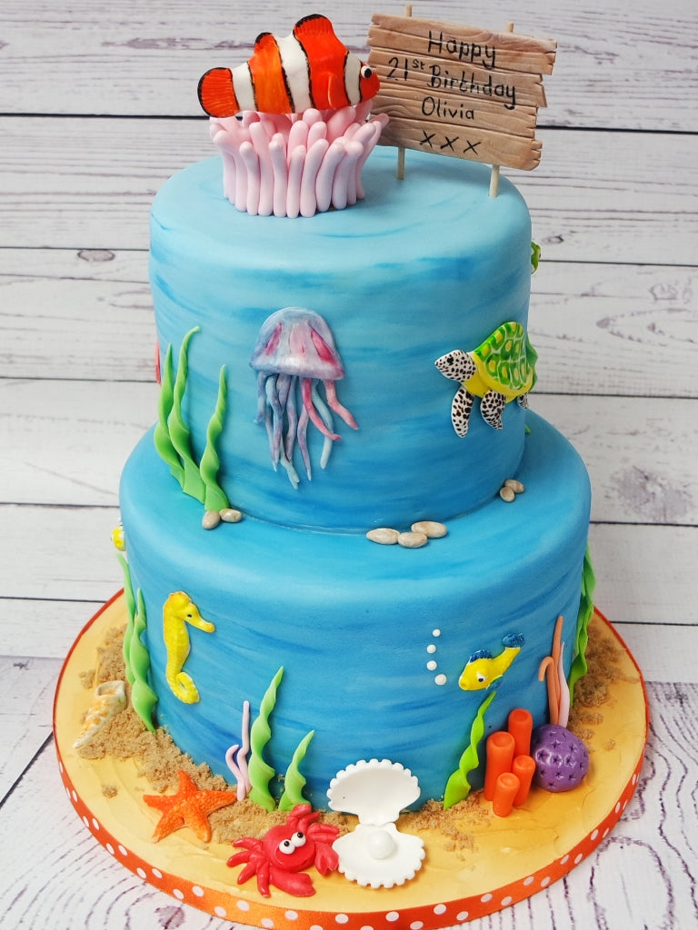 Crafty Cakes | Exeter | UK - Finding Nemo Theme Cake