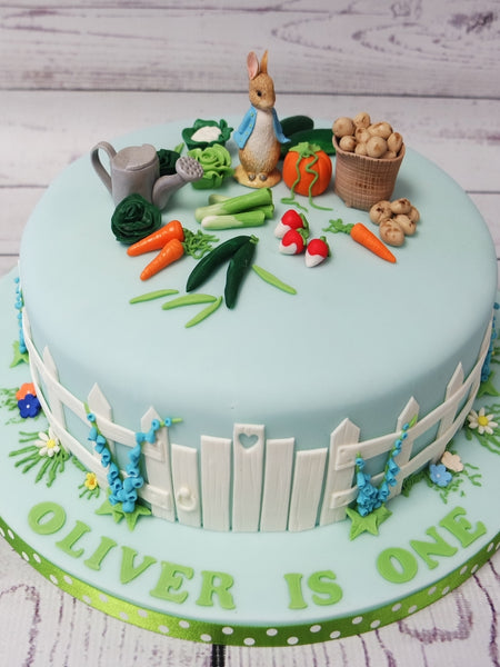 Crafty Cakes | Exeter | UK - Peter Rabbit Scene Boys Cake