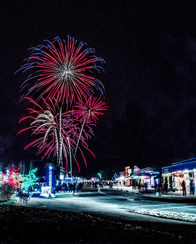 Nisswa MN City of Lights Fireworks