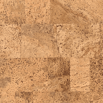 Decorative expanded wall cork tiles Expanda 10x305x305mm