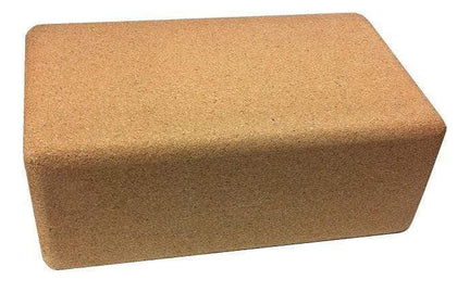 1pc Restorative Yoga Plain Eco-Friendly Cork Yoga Block