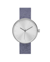 Somm Collection Watch - Silver Hardware/Blue Cork Band/Silver Body - Naturally Anti-Microbial Hypoallergenic Sustainable Eco-Friendly Cork