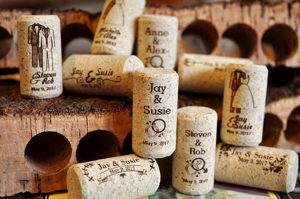 Wine Cork Coasters, Wine Cork Crafts, Wedding Favors, Wine Themed Wedding,  Wholesale, Unique Wedding Favors — AZwine Group