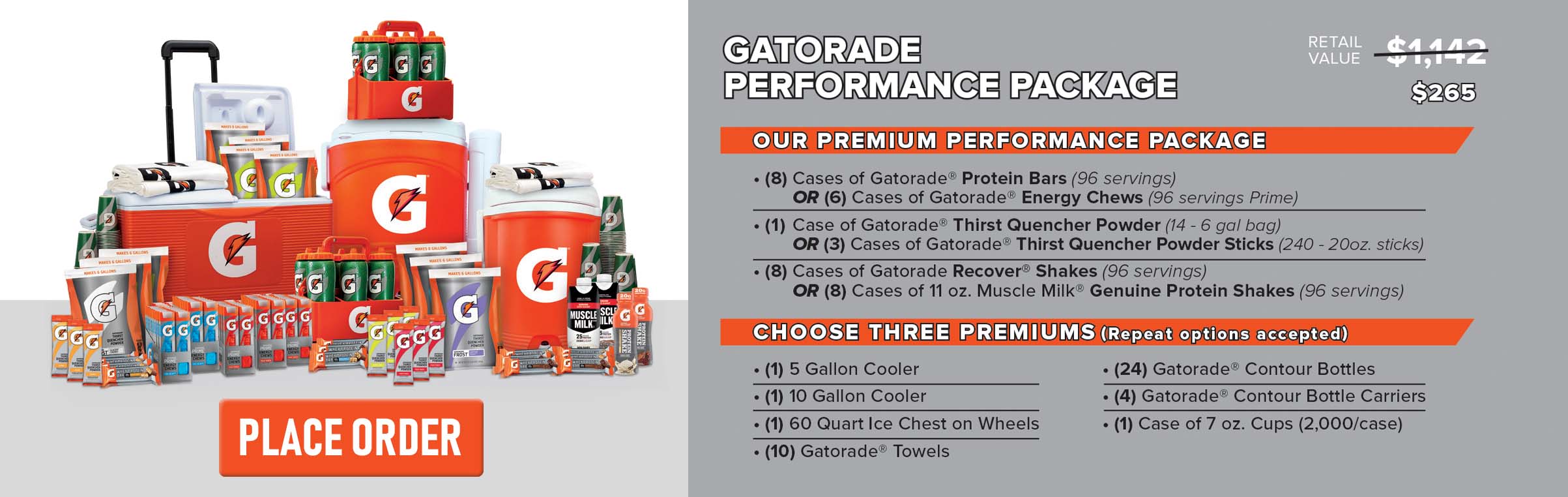 Gatorade High School Package - Create Your Own G Series – Kratz
