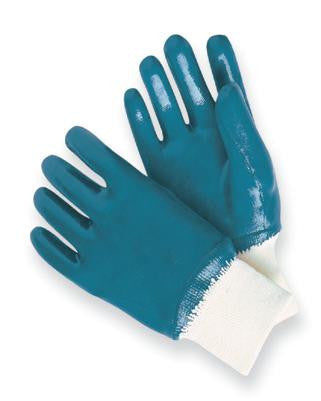 Radnor Large Heavy Weight Nitrile Fully Coated Jersey Lined Work Glove With Knit Wrist (144 Pair Per Case)