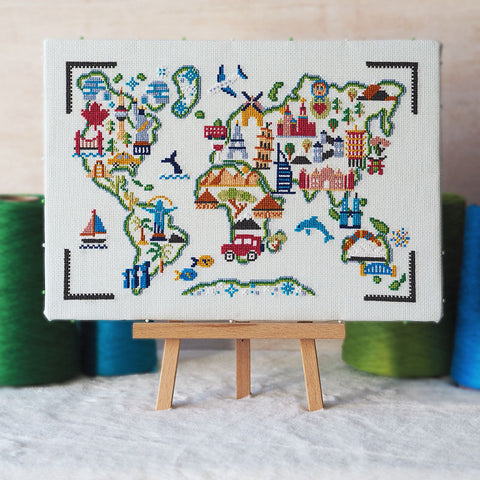 modern cross stitch kits 