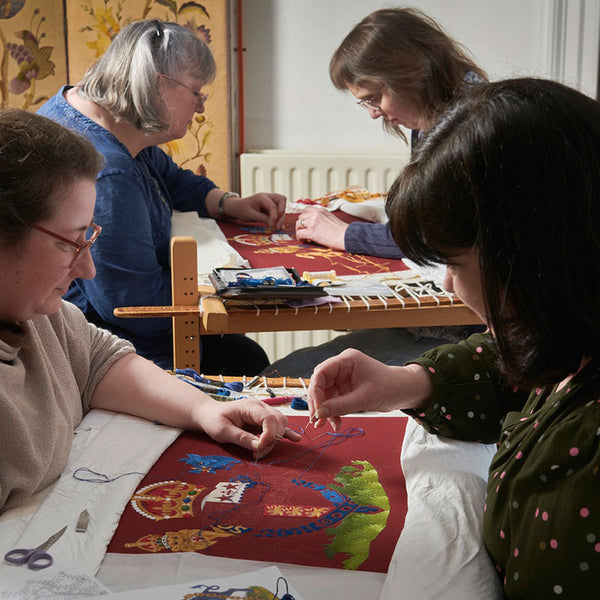 king charles coronation embroidery 