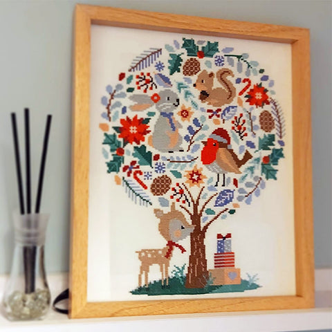 How to frame cross stitch and embroidery using sticky board - Stitched  Modern