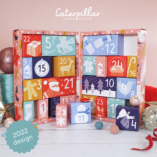 Introducing the 2023 Cross Stitch Advent Calendar Box! - Caterpillar Cross  Stitch