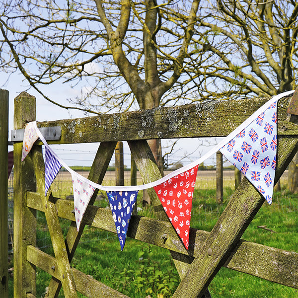 how to make bunting coronation 