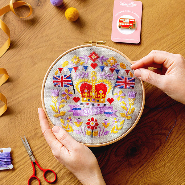 royal coronation cross stitch